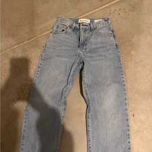 Denim Forum Blue '90s Marlo Hi-Rise Baggy Jeans
